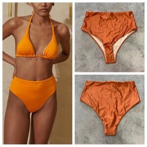 New! Baobab Gaia bottoms in orange glossy copper kop2 10206